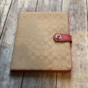 Coach IPad Case